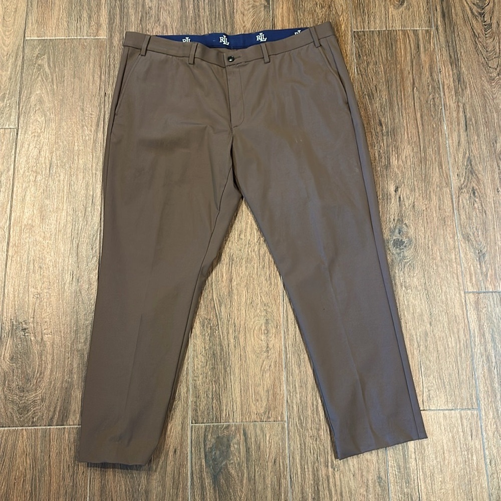 NWOT Ralph Lauren light brown 40 x 30 slacks